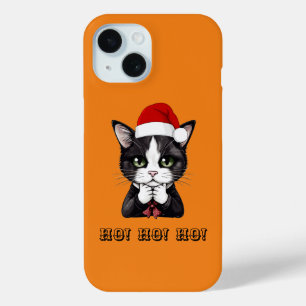 Coque Case-Mate iPhone Chat de Noël sarcastique drôle