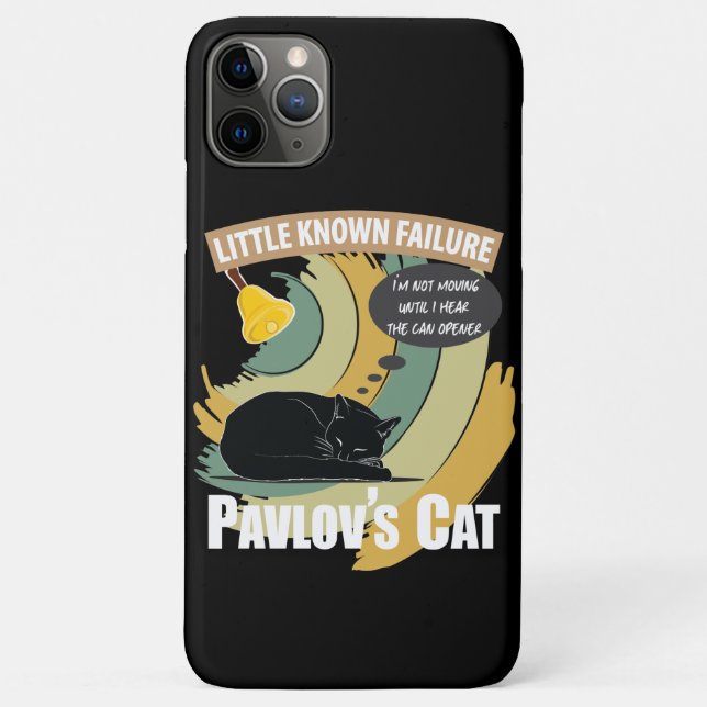Coques Case-Mate iPhone Chat de Pavlov - Psychologie drôle (Dos)