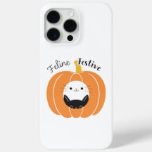 Chat de pumpkin festif et mignon pour Halloween iP