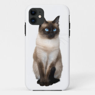 Case-Mate iPhone Case Chat de Siamese blanc