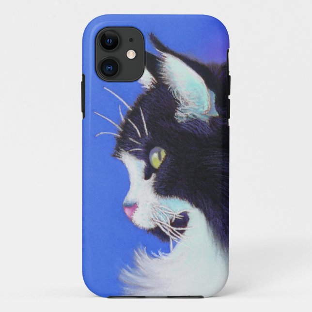 Coques Case-Mate iPhone Chat de smoking de foyer (Dos)