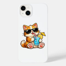 Chat d'été cool