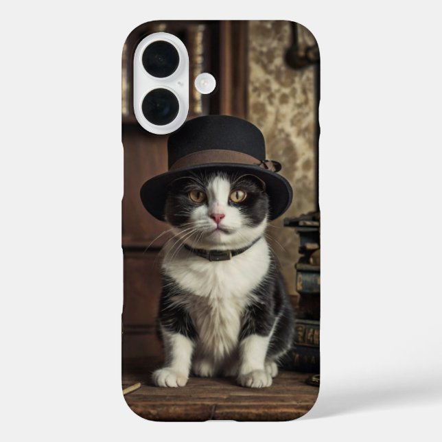 Coques Case-Mate iPhone Chat détective (Verso)