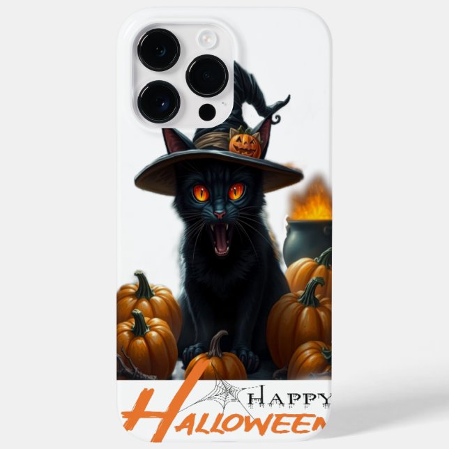 Coques Case-Mate iPhone Chat d'Halloween  (Verso)