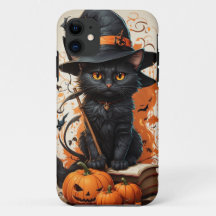 Chat d'Halloween