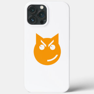 iPhone 13 Pro Max Coque Chat Emoji au sourire