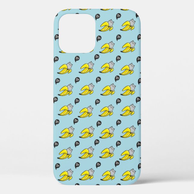 Coques Case-Mate iPhone Chat en banane (Verso)