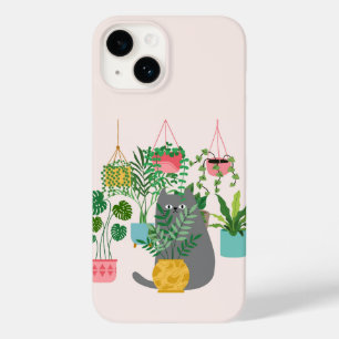 Coque Case-Mate iPhone Chat entre Plantes drôle