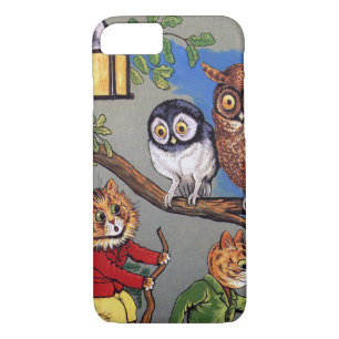 Case-Mate iPhone Case Chat et Chouette, Louis Wain