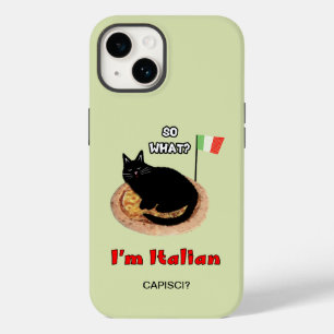 Coque Case-Mate iPhone Chat et pizza
