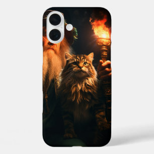 Coque Pour iPhone 16 Plus Chat et propriétaire