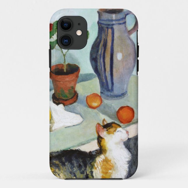 Coques Case-Mate iPhone Chat et vie morte, August Macke (Dos)