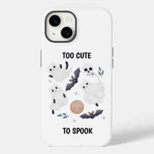 Coque Case-Mate iPhone Chat fantôme mignon Halloween trop mignon pour eff