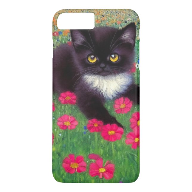 Coques Case-Mate iPhone Chat Gustav Klimt Tuxedo (Dos)