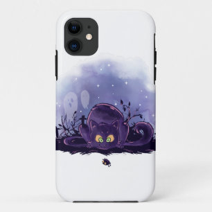 Case-Mate iPhone Case Chat Halloween aquarelle