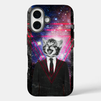 Coque Pour iPhone 16 Chat Illuminati