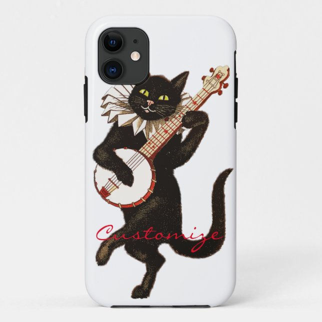 Coques Case-Mate iPhone Chat jouant à Banjo Thunder_Cove (Dos)