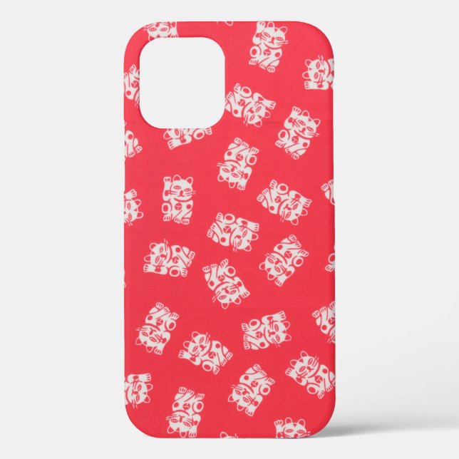 Coques Case-Mate iPhone Chat Lucky (Manekineko), Design japonais (Verso)