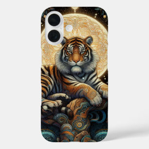 Coque Pour iPhone 16 Chat Mystique de la Jungle - Tigre