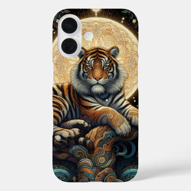 Coques Case-Mate iPhone Chat Mystique de la Jungle - Tigre  (Verso)