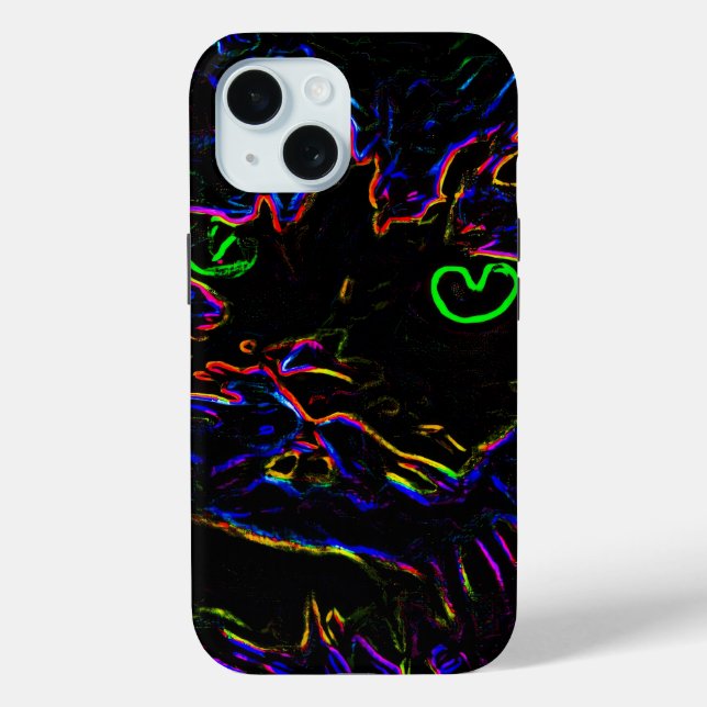 Coques Case-Mate iPhone Chat Neon Glow (Verso)
