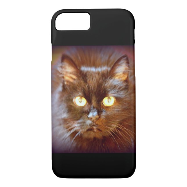 Coques Case-Mate iPhone chat noir (Dos)