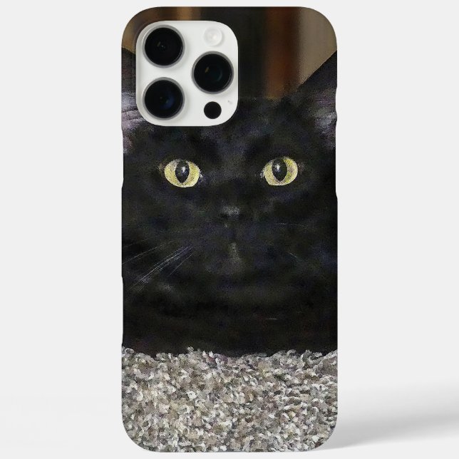 Coques Case-Mate iPhone Chat Noir (Verso)