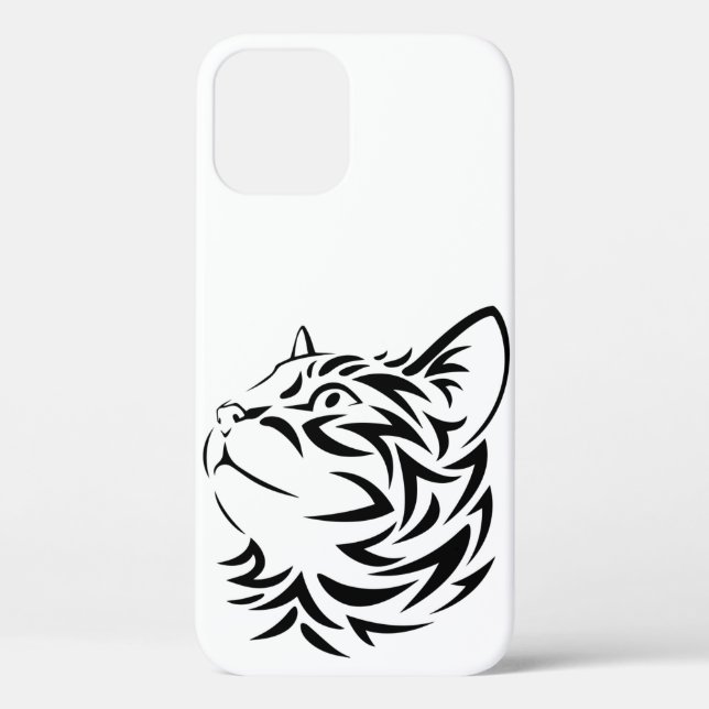 Coques Case-Mate iPhone chat noir (Verso)