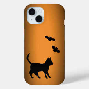 Coque Case-Mate iPhone Chat noir avec chauve-souris