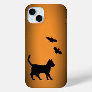 Coque Case-Mate iPhone Chat noir avec chauve-souris