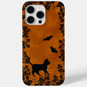 Coque Case-Mate iPhone Chat noir avec chauve-souris