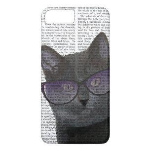 Coque Case-Mate iPhone Chat noir avec les lunettes de soleil 2