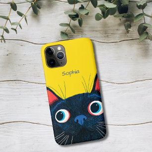 Case-Mate iPhone Case Chat noir curieux