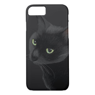 Coque Case-Mate iPhone Chat noir dans l'obscurité