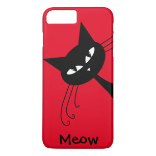 Coque Case-Mate iPhone Chat noir drôle original félin