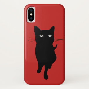 Case-Mate iPhone Case Chat noir félin mignon