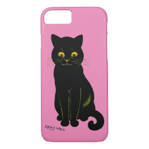Case-Mate iPhone Case Chat noir, Louis Wain