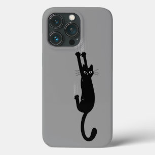 Case-Mate iPhone Case Chat noir suspendu   Chat Kitty humoristique