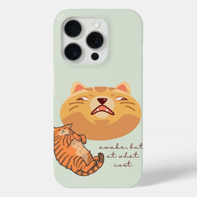 Coques Case-Mate iPhone Chat orange fatigué (Verso)