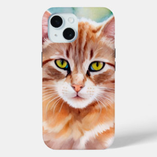 Coque Case-Mate iPhone Chat orange mignon