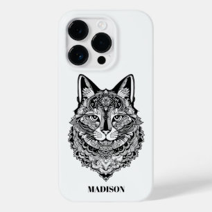 Coque Case-Mate iPhone Chat ornemental texte personnalisé