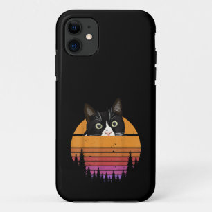 Case-Mate iPhone Case Chat Rétro Style Chat Noir Style Vintage Chat Chat