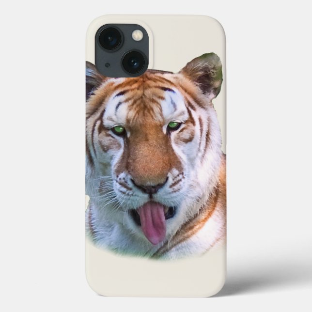 Coques Case-Mate iPhone Chat Sassy Tiger personnalisable (Verso)