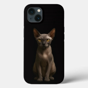 Case-Mate iPhone Case Chat Sphynx Noir 4 Luxe iPhone 13