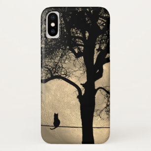 Case-Mate iPhone Case Chat sur une Pleine lune de fil