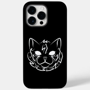 Coque Case-Mate iPhone Chat tribal noir et blanc