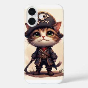 Coque Pour iPhone 16 Chat, voyou