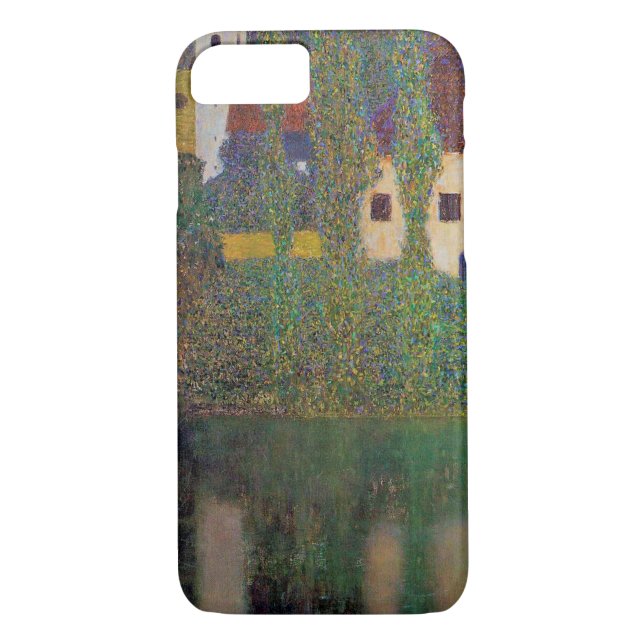 Coques Case-Mate iPhone Château aquatique, Gustav Klimt (Dos)