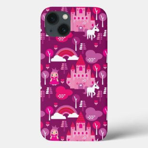 Etui iPhone Case-Mate château de princesse et arc-en-ciel de licorne