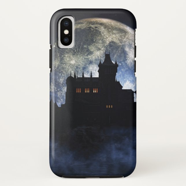 Coques Case-Mate iPhone Château d'Imaginaire la nuit (Dos)